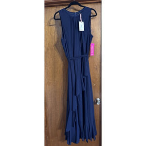 Alex Marie Evening Women Blue grown dress size 18 new with tags